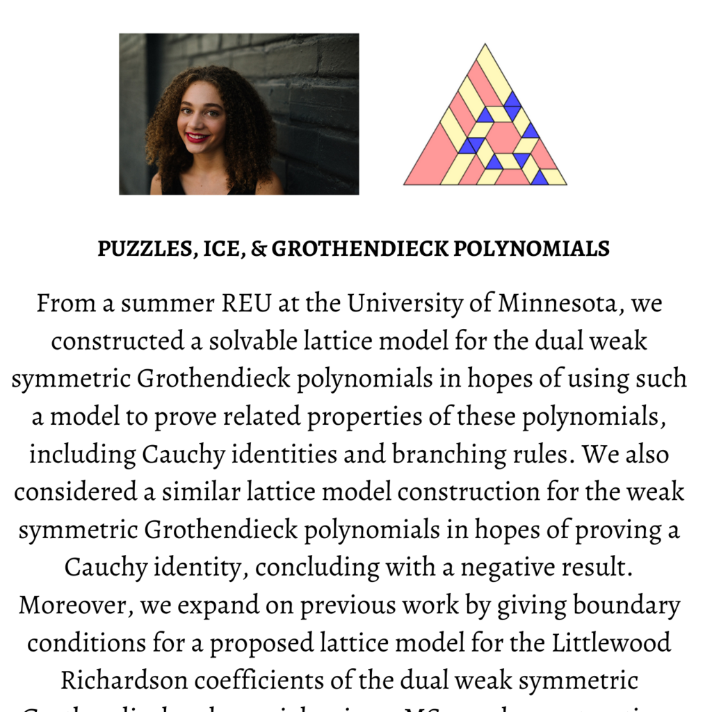GAUSS Seminar: Puzzles, Ice, & Grothendieck Polynomials promotional image